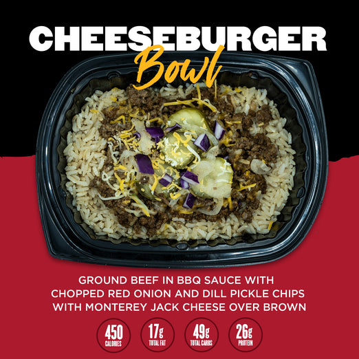 Clean Eatz Kitchen Weight Loss Meal Delivery Hall of Fame Meal Plan Meal Prep Cheeseburger Bowl