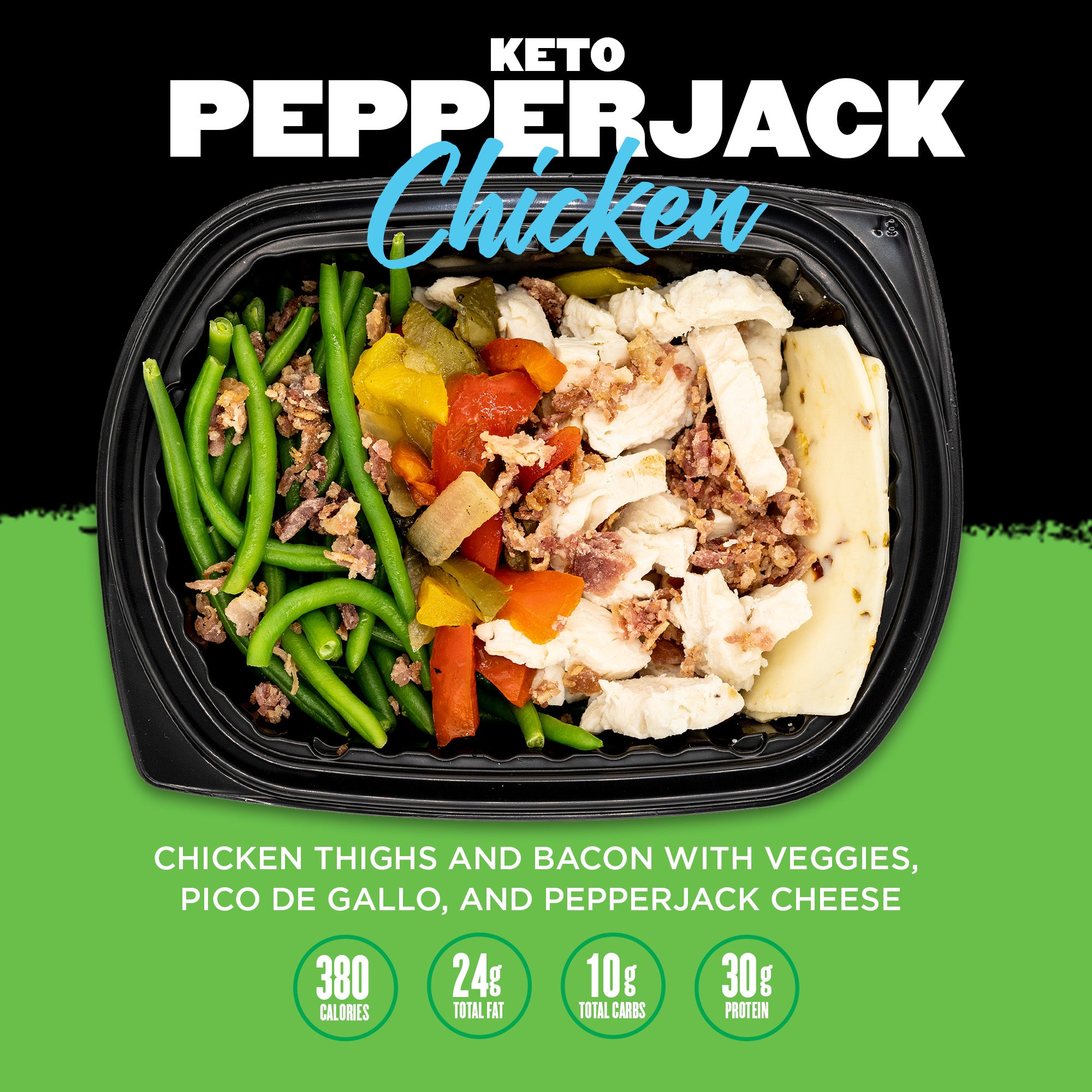 Clean Eatz Kitchen Weight Loss Meal Delivery Keto Pepperjack Chicken