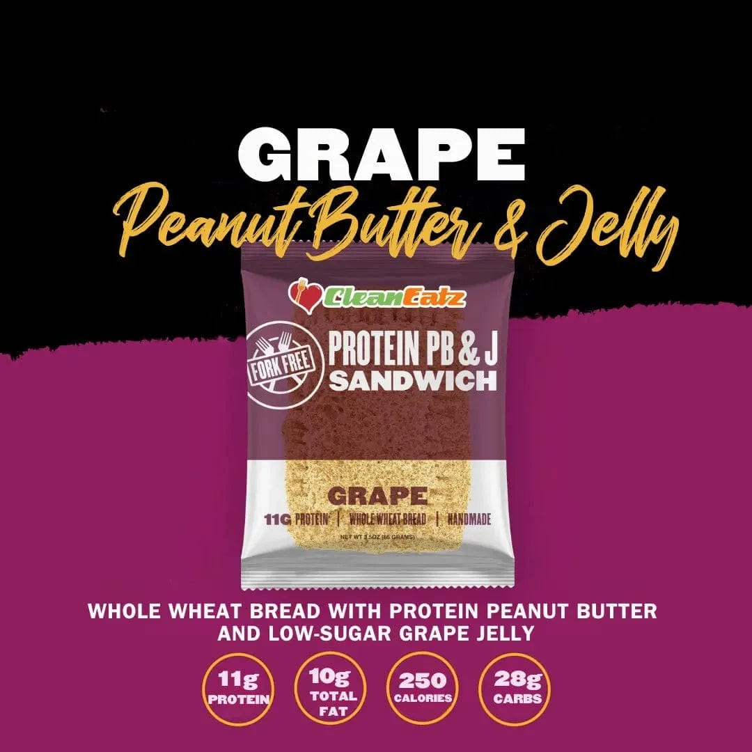 Clean Eatz Kitchen healthy meal delivery protein peanut butter and grape jelly