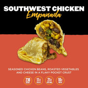 Clean Eatz Kitchen Healthy Southwest Chicken Empanada