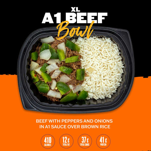 Clean Eatz Kitchen Weight Gain Prepared Meal Delivery A1 Beef Bowl