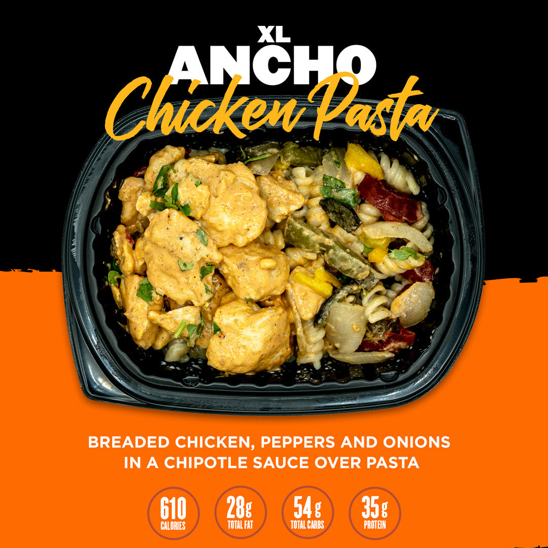 Clean Eatz Kitchen High Protein Weight Gain Meal Delivery Extra Protein Ancho Chicken Pasta