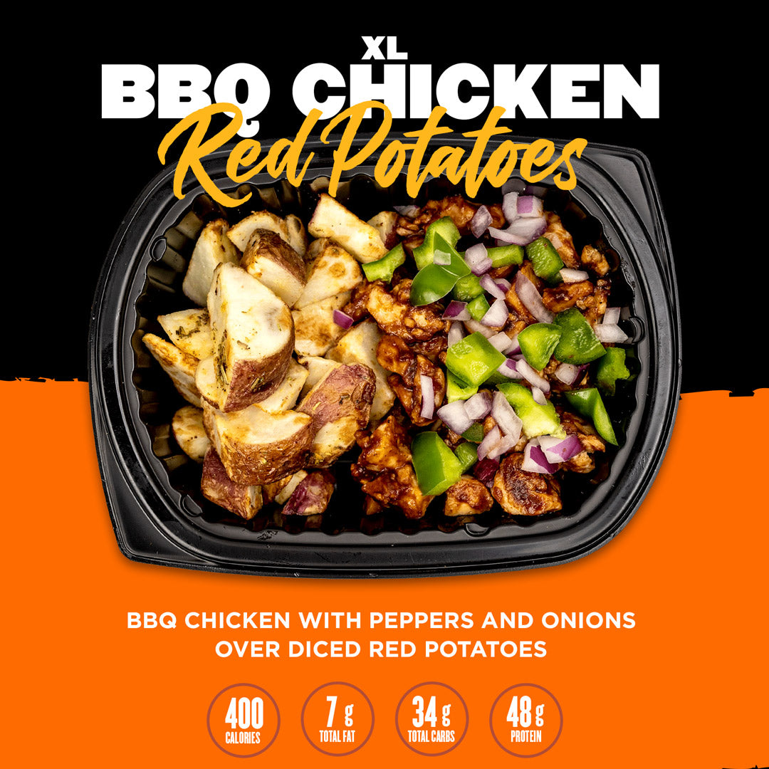 Clean Eatz Kitchen High Protein Weight Gain Meal Delivery Extra Protein BBQ Chicken
