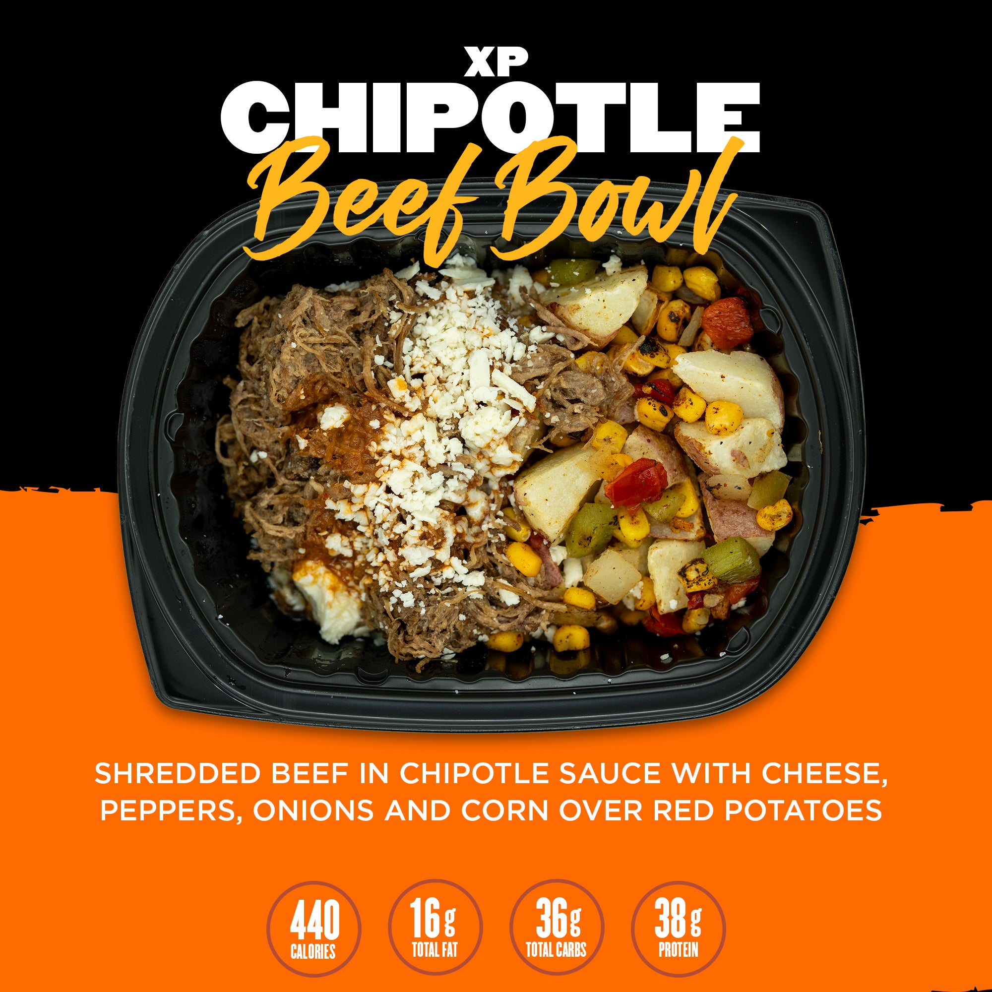 Clean Eatz Kitchen Weight Loss Meal Delivery XL Chipotle Beef