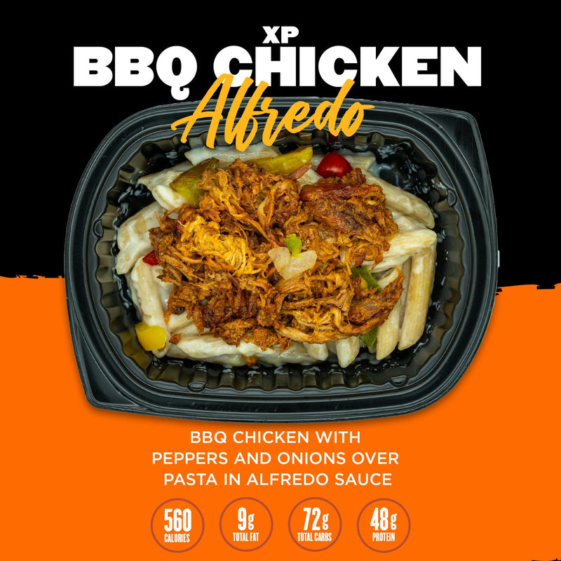 Clean Eatz Kitchen Weight Gain Healthy Meal Delivery High Protein BBQ Chicken Alfredo