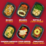 Clean Eatz Kitchen meals featuring Braised Beef Bowl, Pineapple Teriyaki Chicken, Four Cheese Chicken Manicotti, and more. Ready-to-eat healthy meals.
