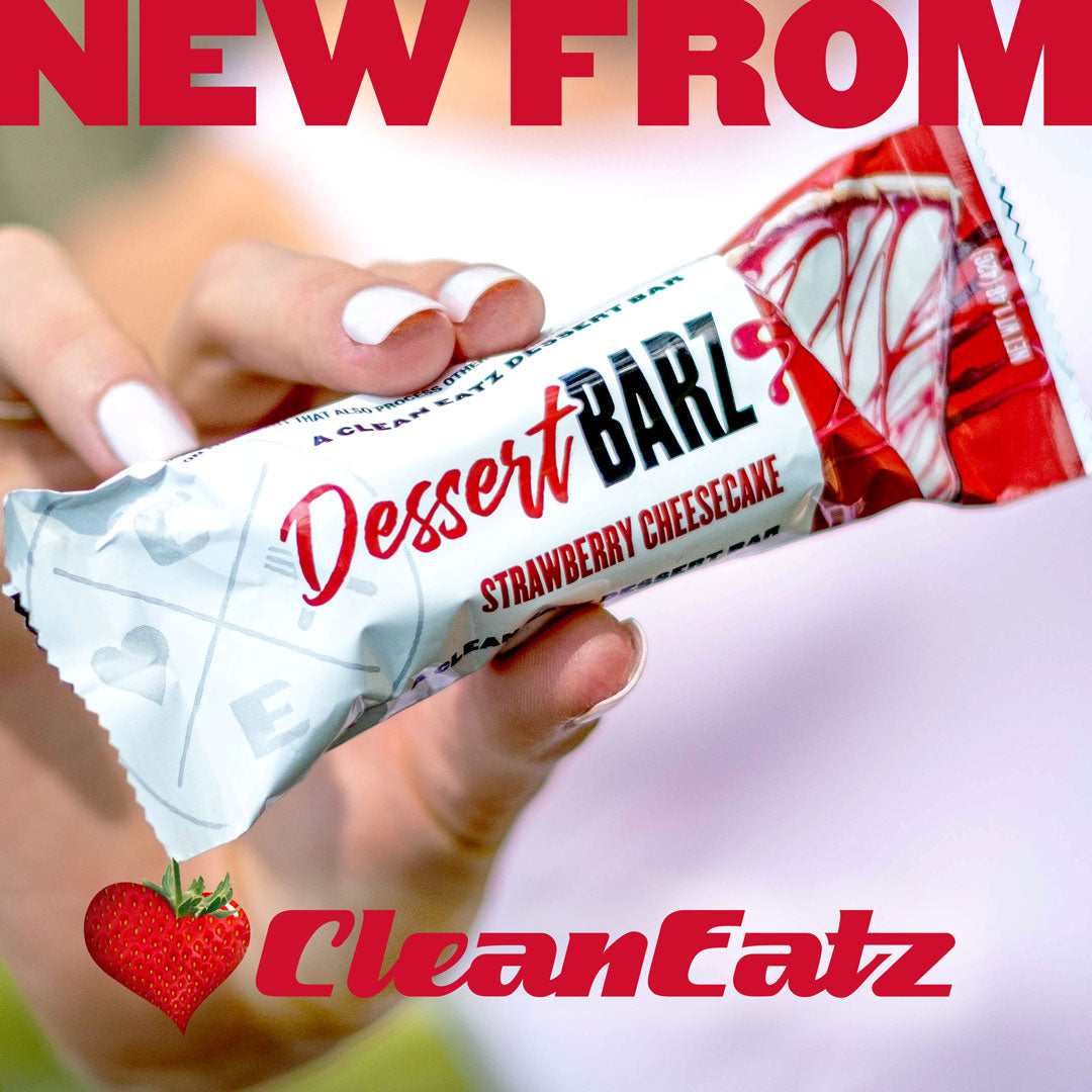 Clean Eatz Strawberry Cheesecake Dessert Protein bar